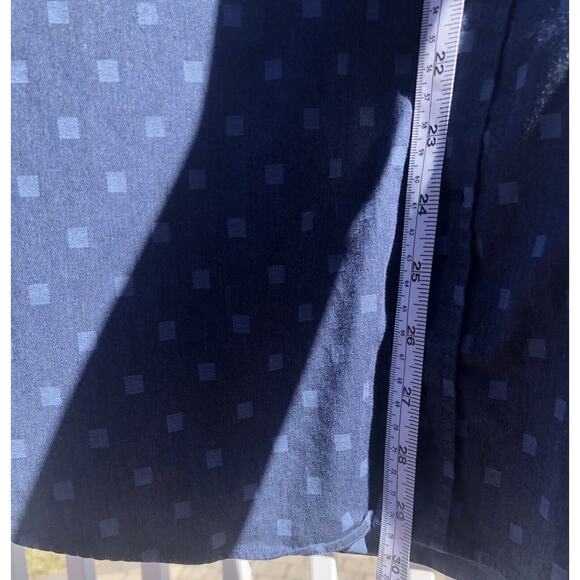 Robert Graham Men's Dress Shirt Blue Geometric Modern American Size Large - Picture 11 of 12